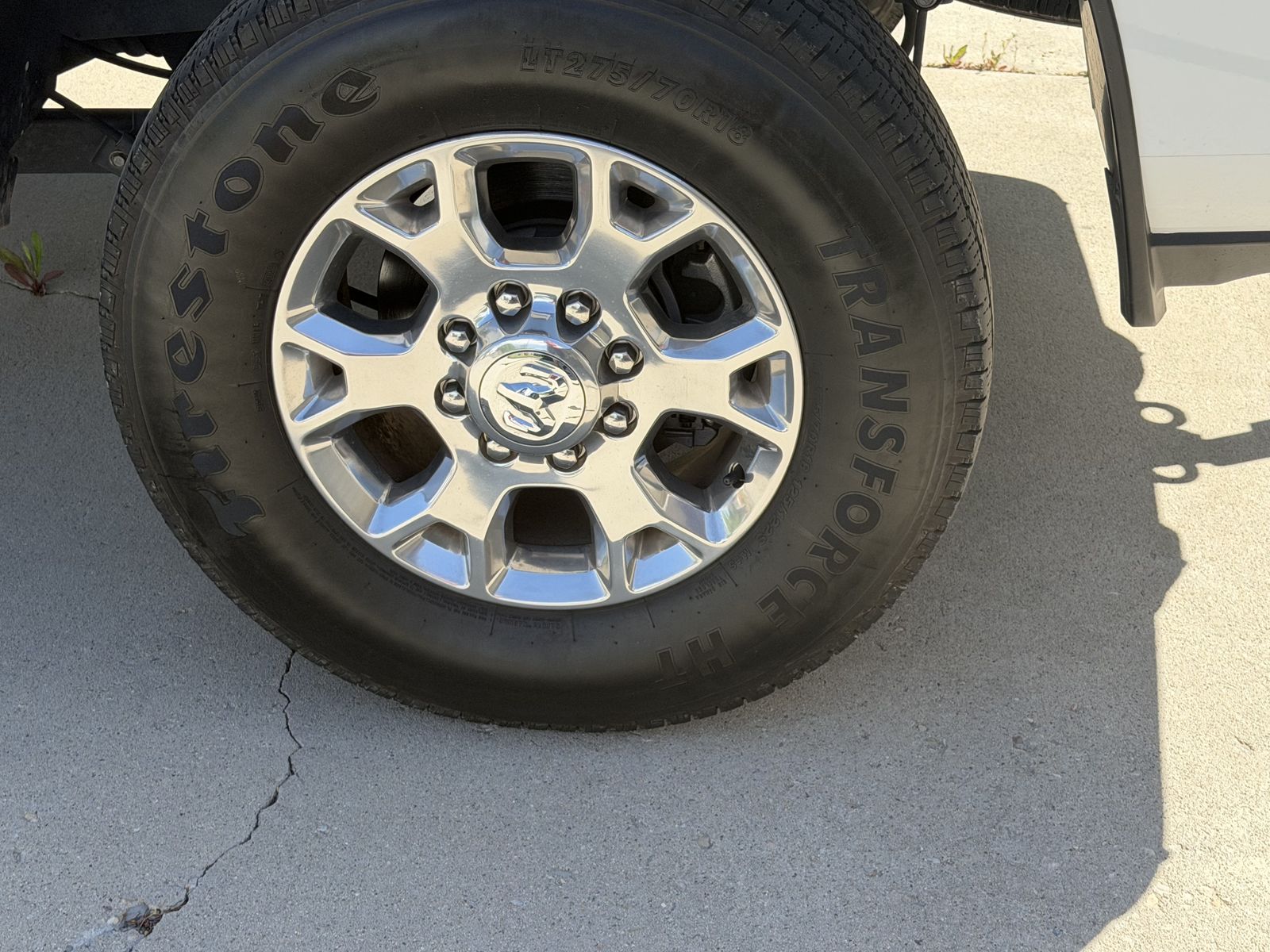 2024 Dodge 8-lug Aluminum Allow Wheels