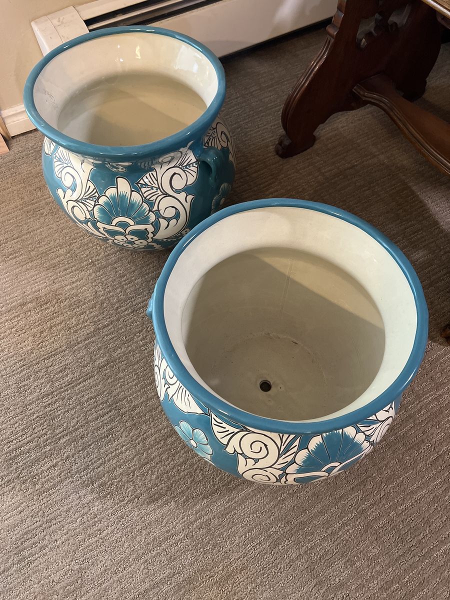 turquoise Pots