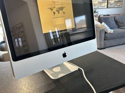 2008 Vintage Apple iMac All-in-One Desktop Computer w/Disk Drive!