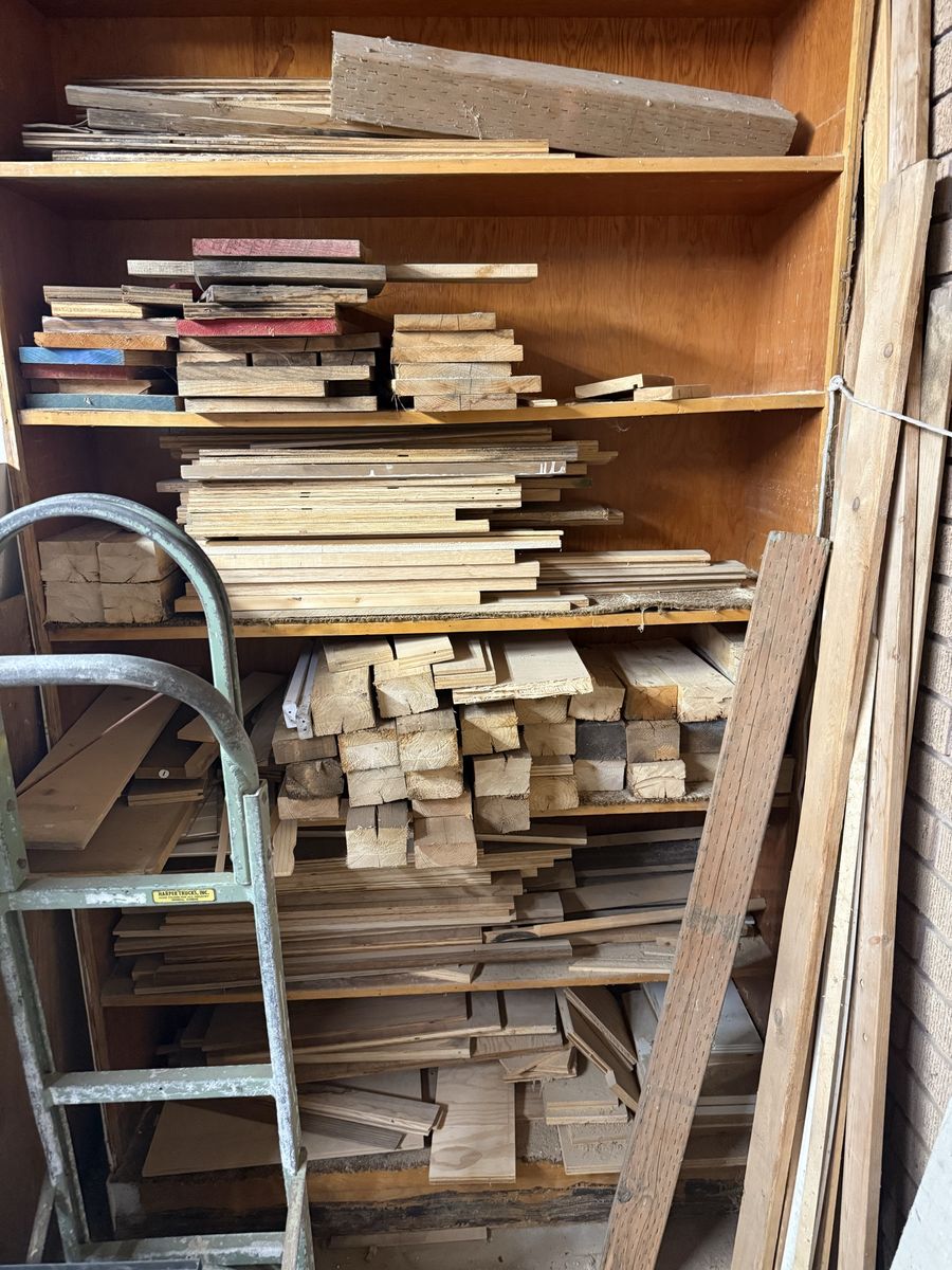 Free Assorted Wood Scraps, Paneling, Backer Board - Various Sizes & Types for DIY Projects