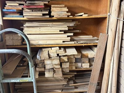 Free Assorted Wood Scraps, Paneling, Backer Board - Various Sizes & Types for DIY Projects