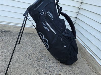 sun mountain standing, golf bag, excel cond