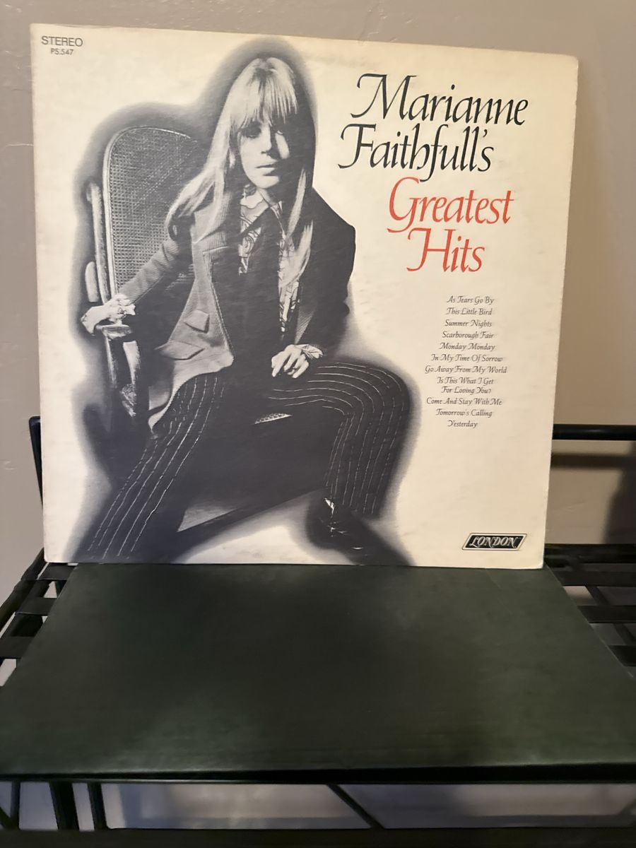 Marianne Faithfull's Greatest Hits Vinyl LP Record London Records