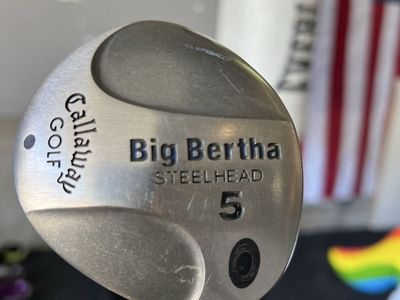 Callaway Big Bertha Steelhead 5 Wood