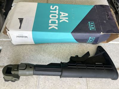 FAB Defense FK-M4G2G AK Stock - Folding, Polymer