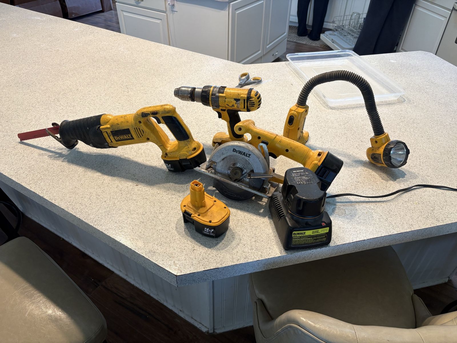 Used Dewalt Tools, Batteries, Charger