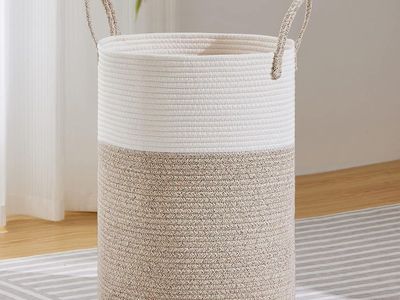 Woven Rope Laundry Hampers