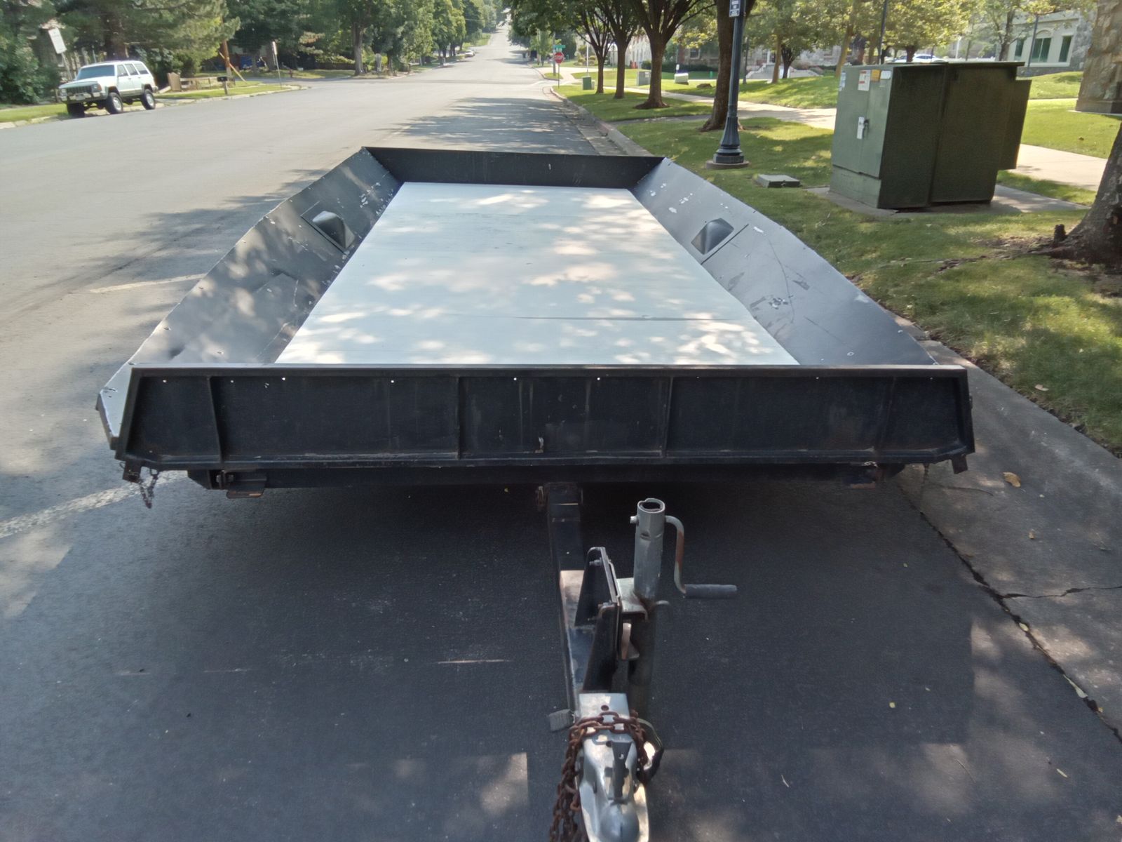 Trailer Tilt swing tongue 16'x6' raft 4wheeler snowmobile small boat