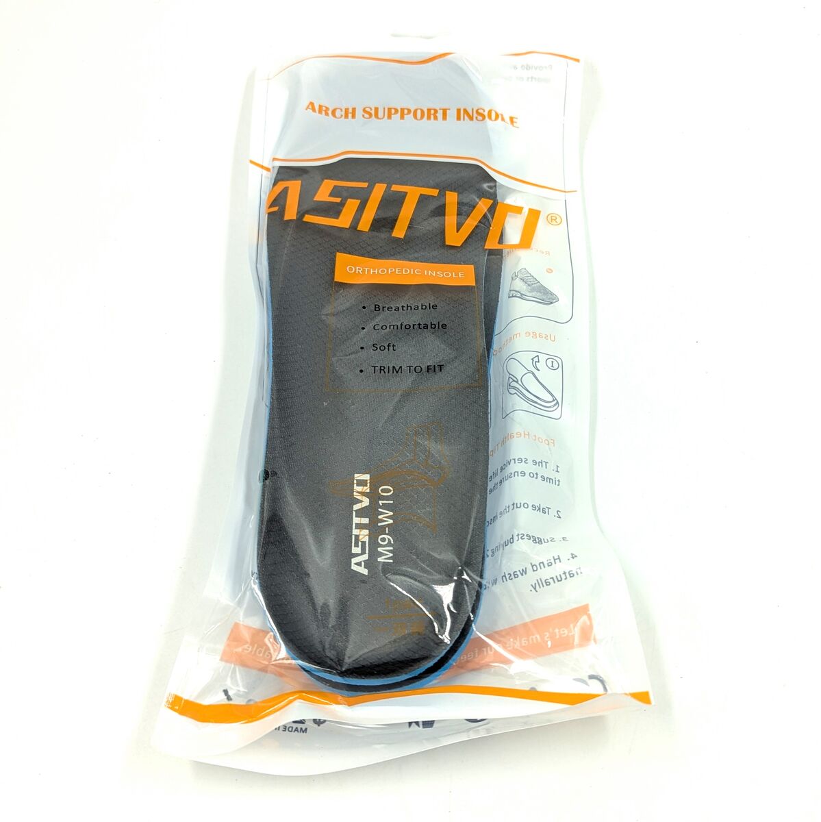 Asitvo Orthopedic Insoles M9-W10