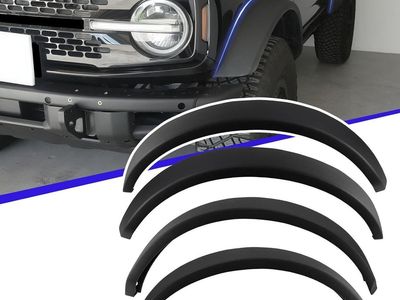2021-2026 Ford Bronco (2/4D) Widened Fender Flares Kit (Front & Rear)