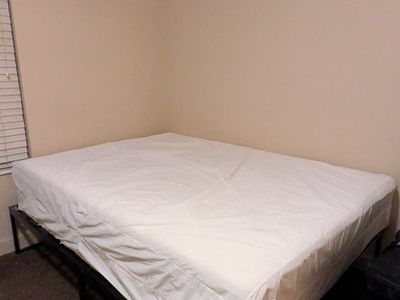 Queen Bed Frame and Mattress