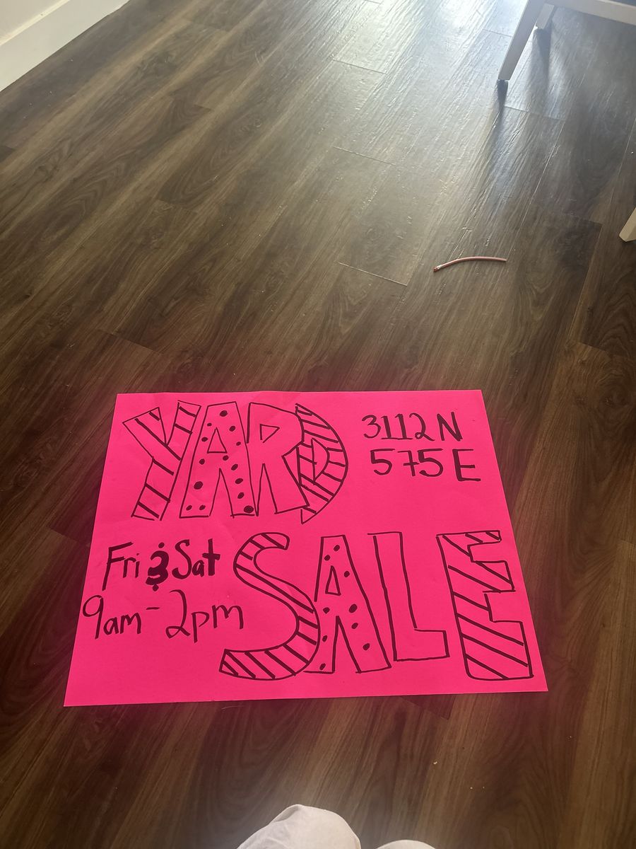 YARD SALE