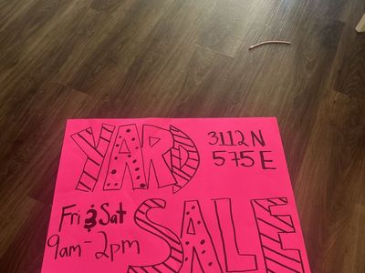 YARD SALE