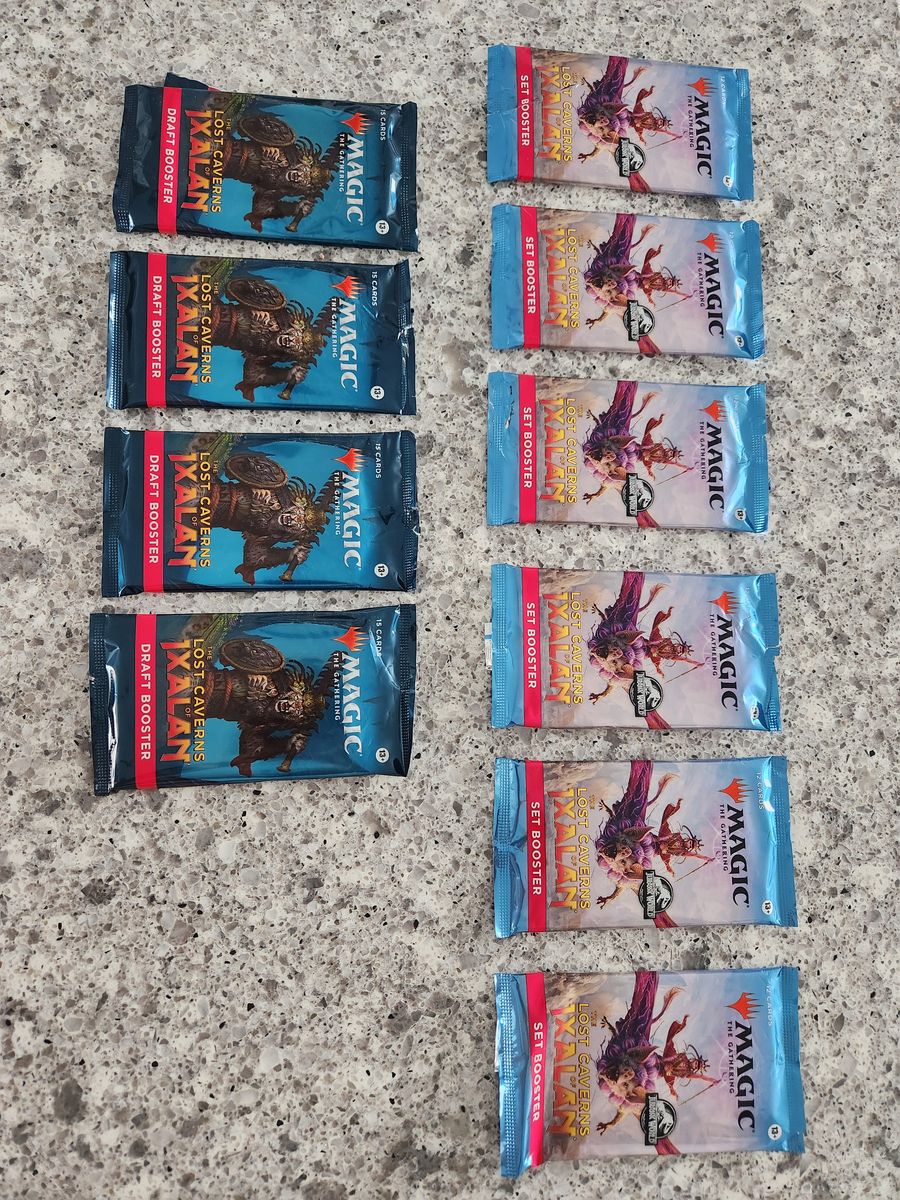 Magic cards 10 packs for 100 dollars