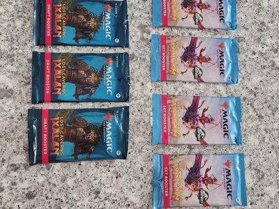 Magic cards 10 packs for 100 dollars