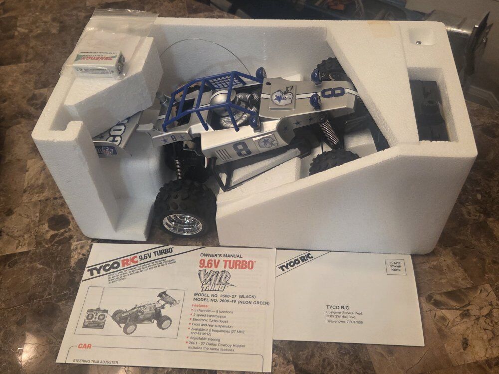 Dalls Cowboys *SUPER RARE* Wild Thing Tyco RC