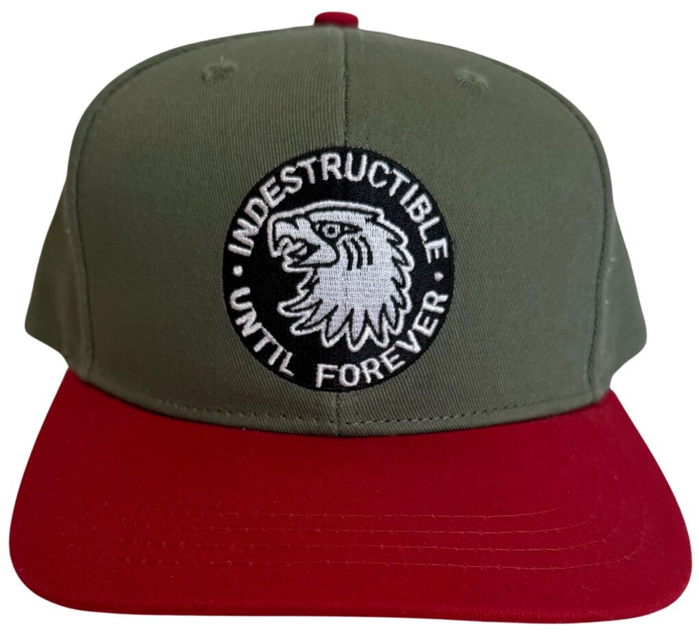 Indestructible Until Forever Flat Brim Snapback