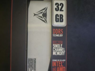 DDR5 RAM Single stick. 32GB