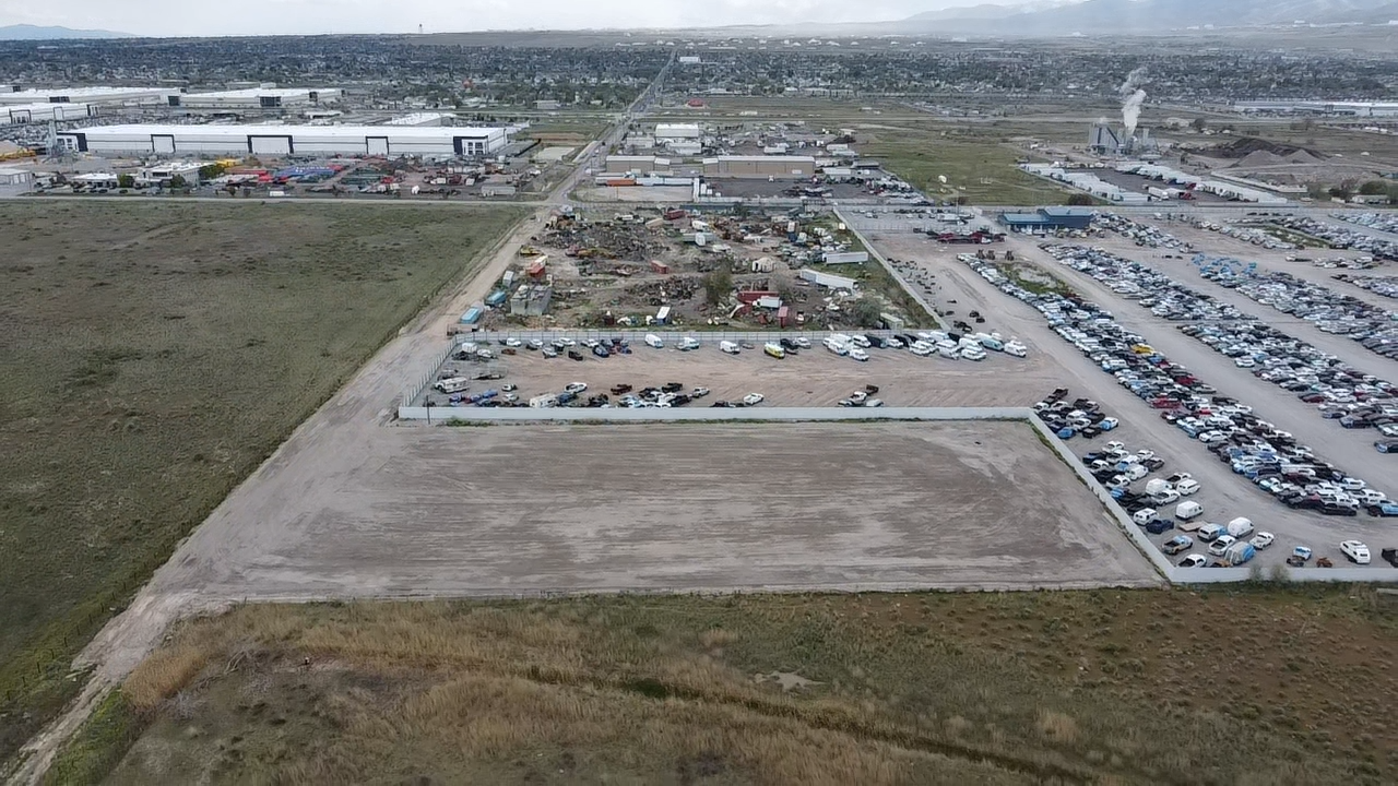 Rare 2.33 Acre Yard for Trucks/Equipment/storage in Salt Lake City for Lease or Sale - Rate Reduced!