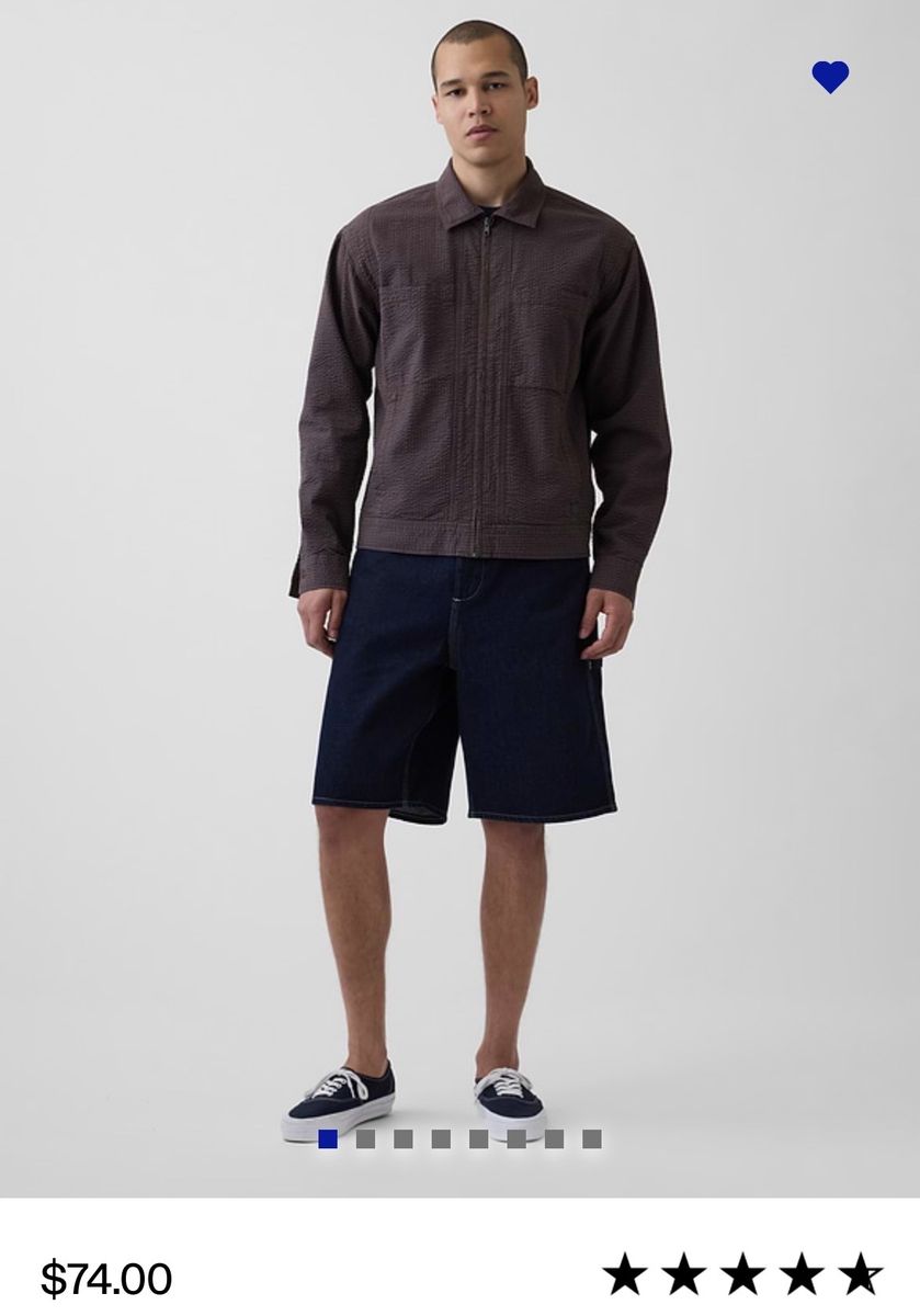 Baggy carpenter shorts