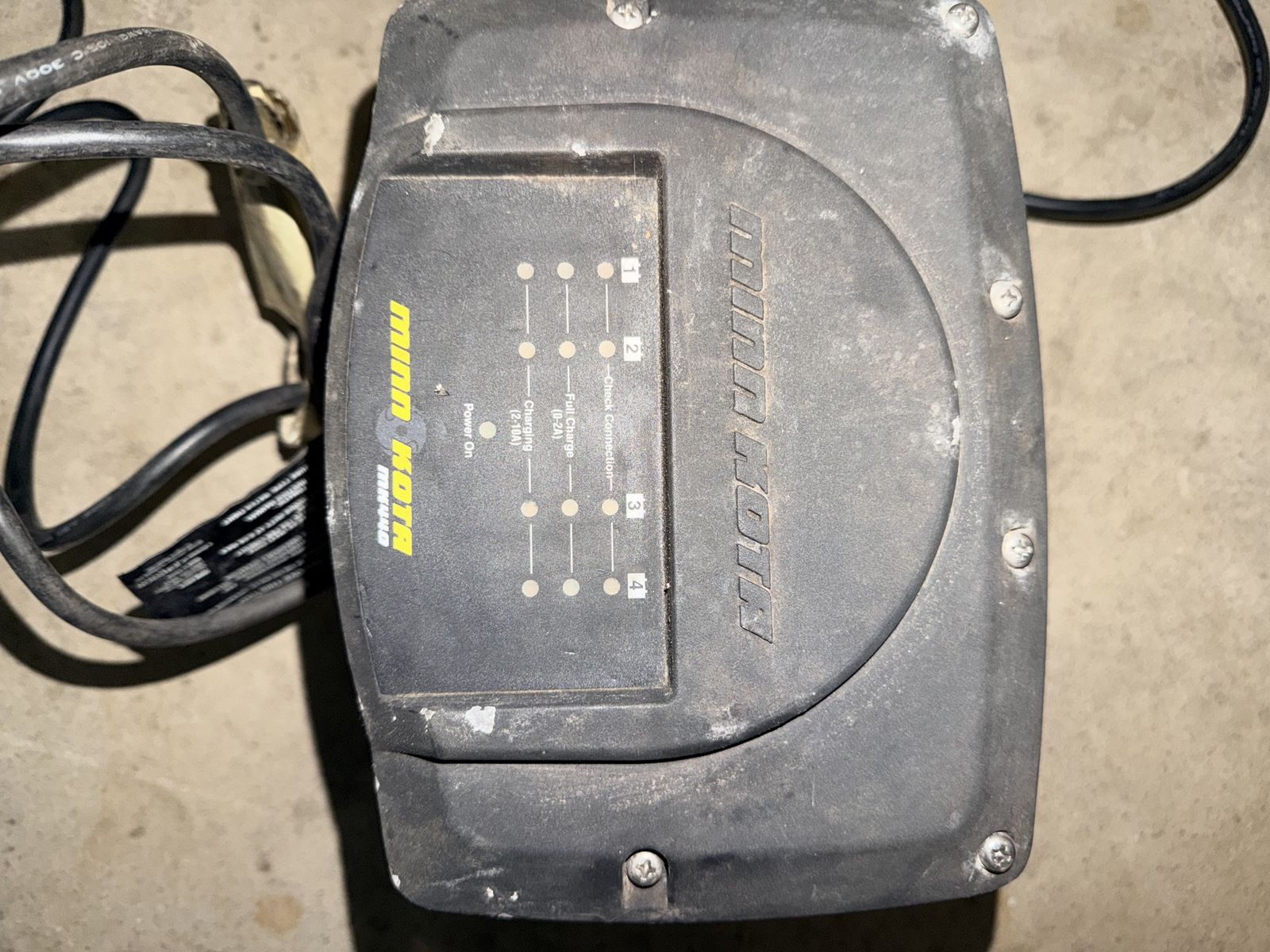 Minn kota 4 bank battery charger