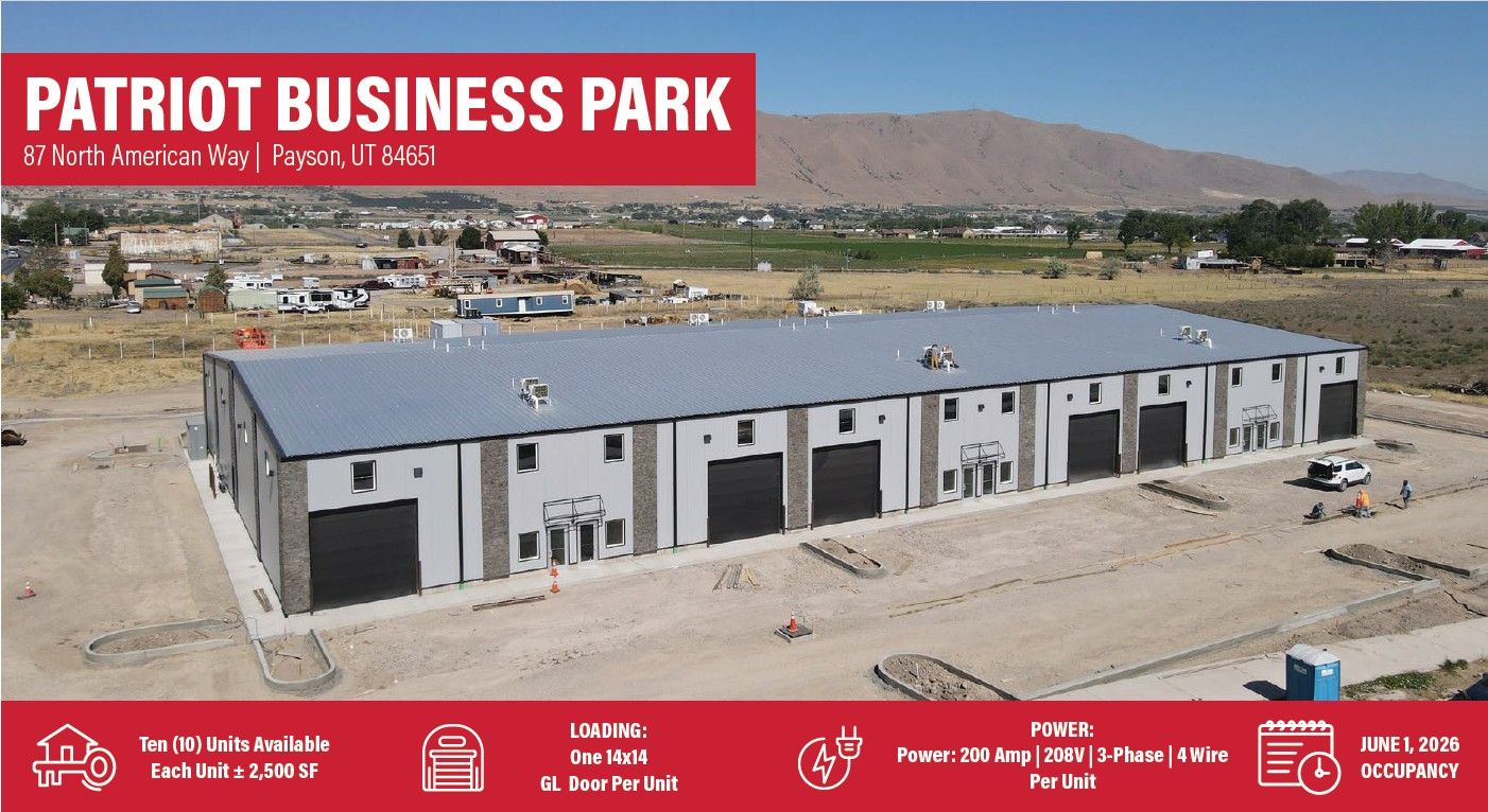 Patriot Business Park - 2,642-25,000 SF - Payson, UT
