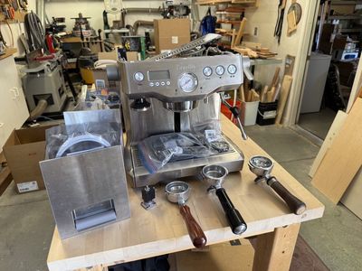 Breville Barista Express BES920 Espresso Machine - Parts/Repair - With Accessories