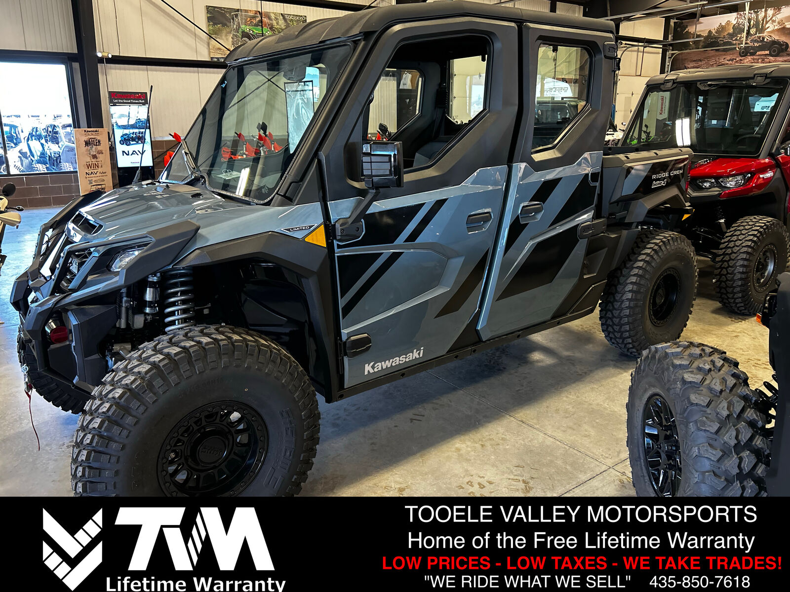 2025 Kawasaki Ridge XR Crew Limited HVAC