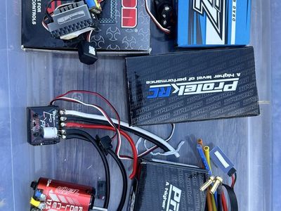Random Racing ESCs And Motors + Tires