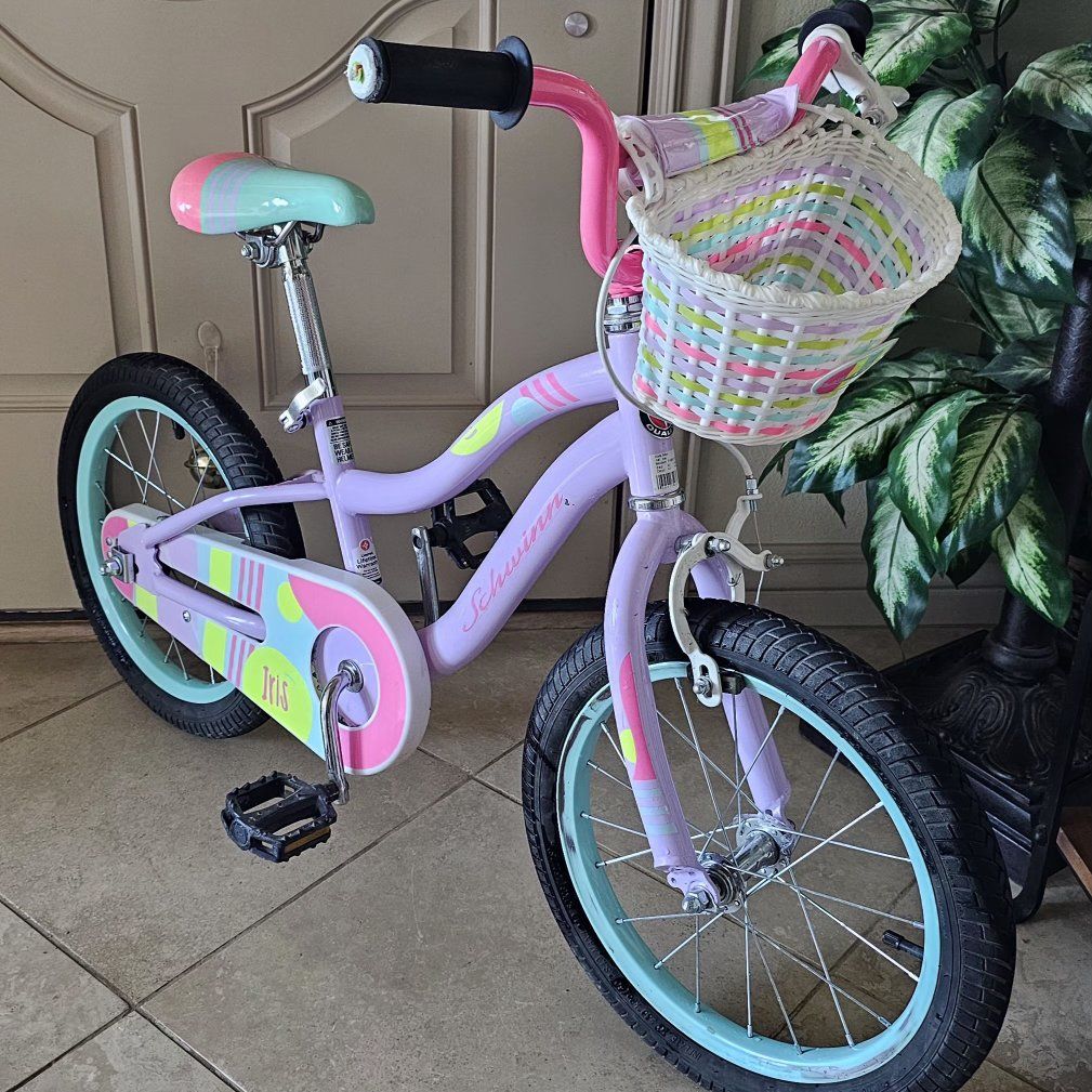 Kids Bike Schwinn 16" Iris Bike