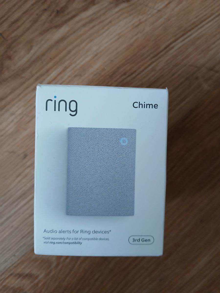 NEW Ring Chime (3rd Gen) Smart Indoor Audio Alerts - Brand New In Box