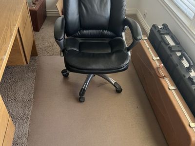 Office Chair And Mat