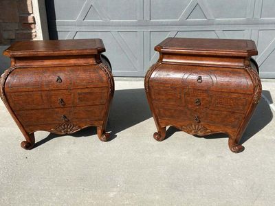 Set of 2 Bombe nightstands