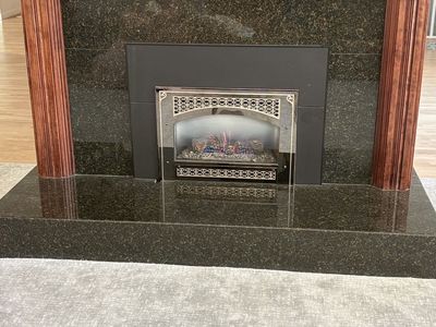 Beautiful Hearth w/ gas Fireplace