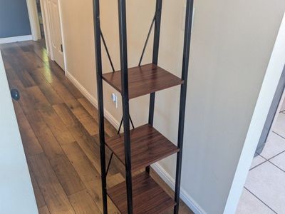 Ladder shelf