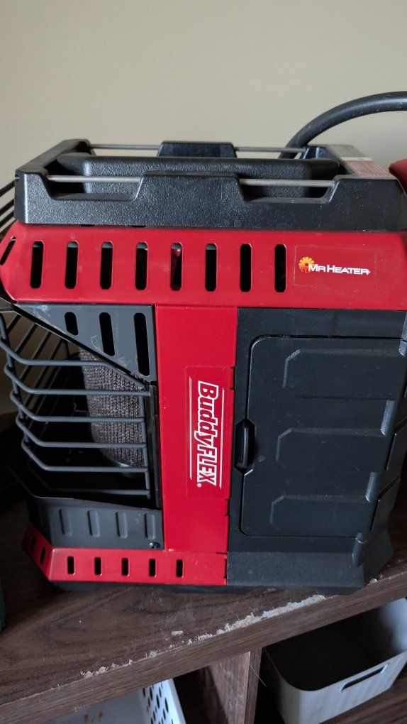 Mr heater Buddy flex heater with 10' hose