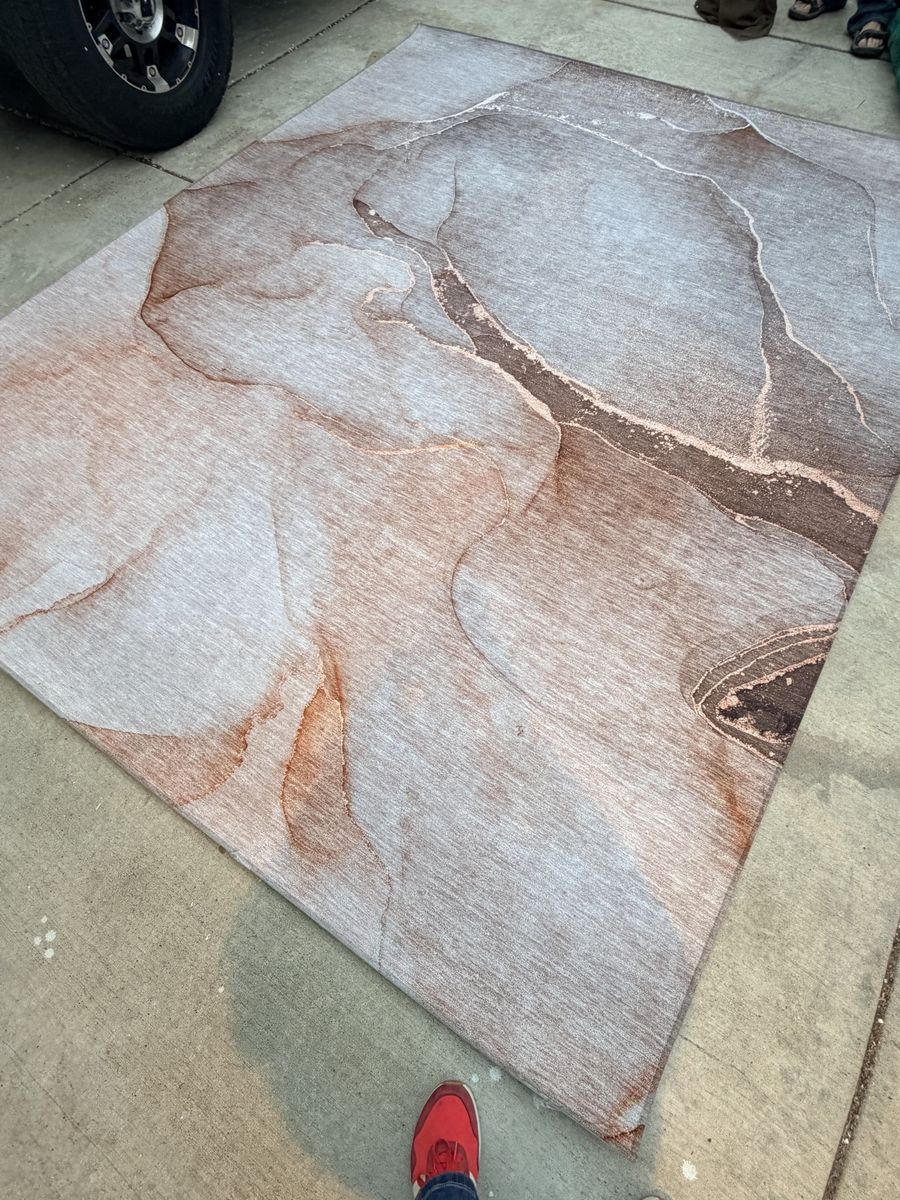 New. STUNNING Addison 9x12 Indoor/Outdoor Washable