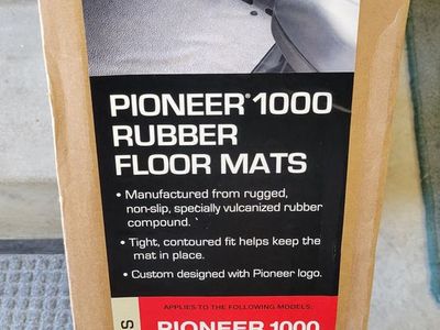 Honda Pioneer 1000 NEW Floor Mat