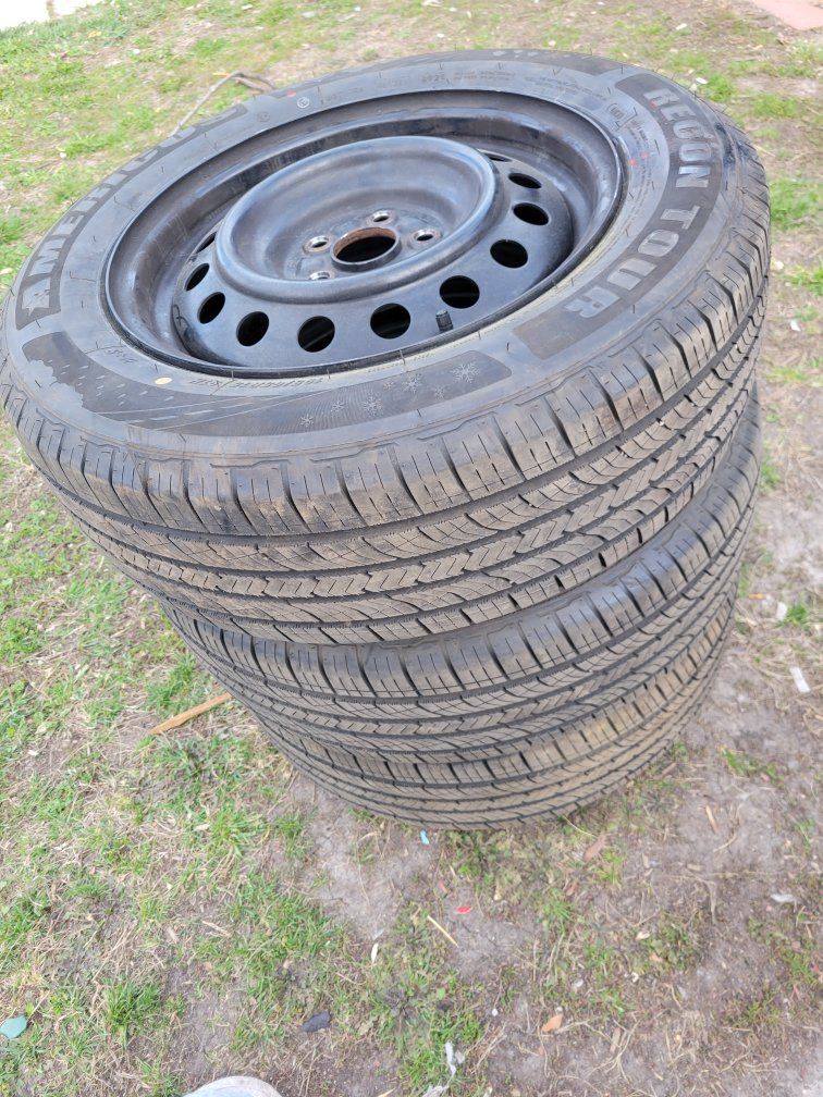 4 tires and rims