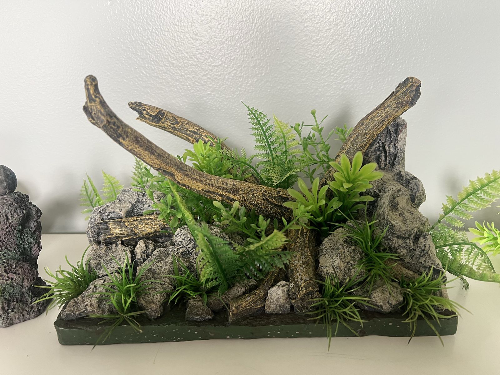 Plastic fish decoration
