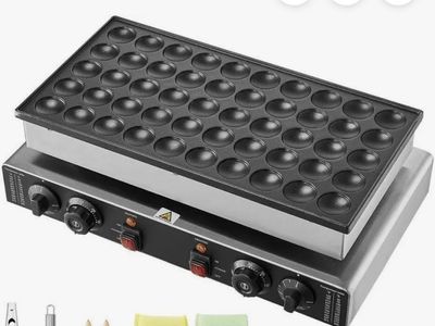 Commercial Electric 50-Piece Mini Pancake / Takoyaki Maker Machinee maker