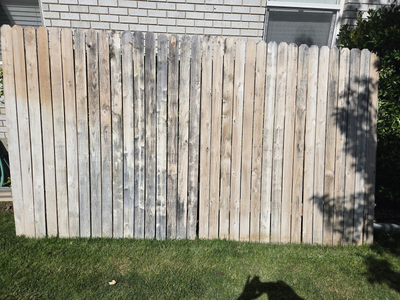 Cedar Fence gates with hardware in excellent condition