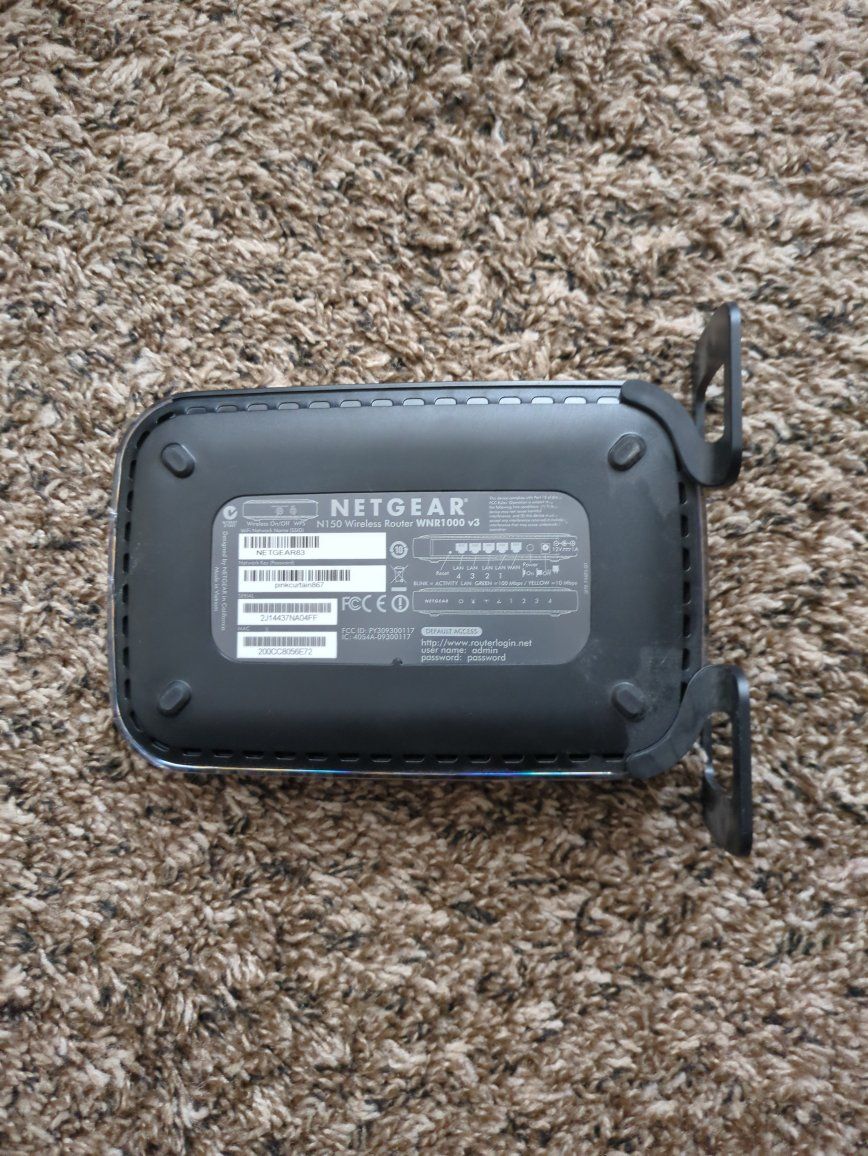 Netgear N150 Wireless Router WNR1000 v3 Black