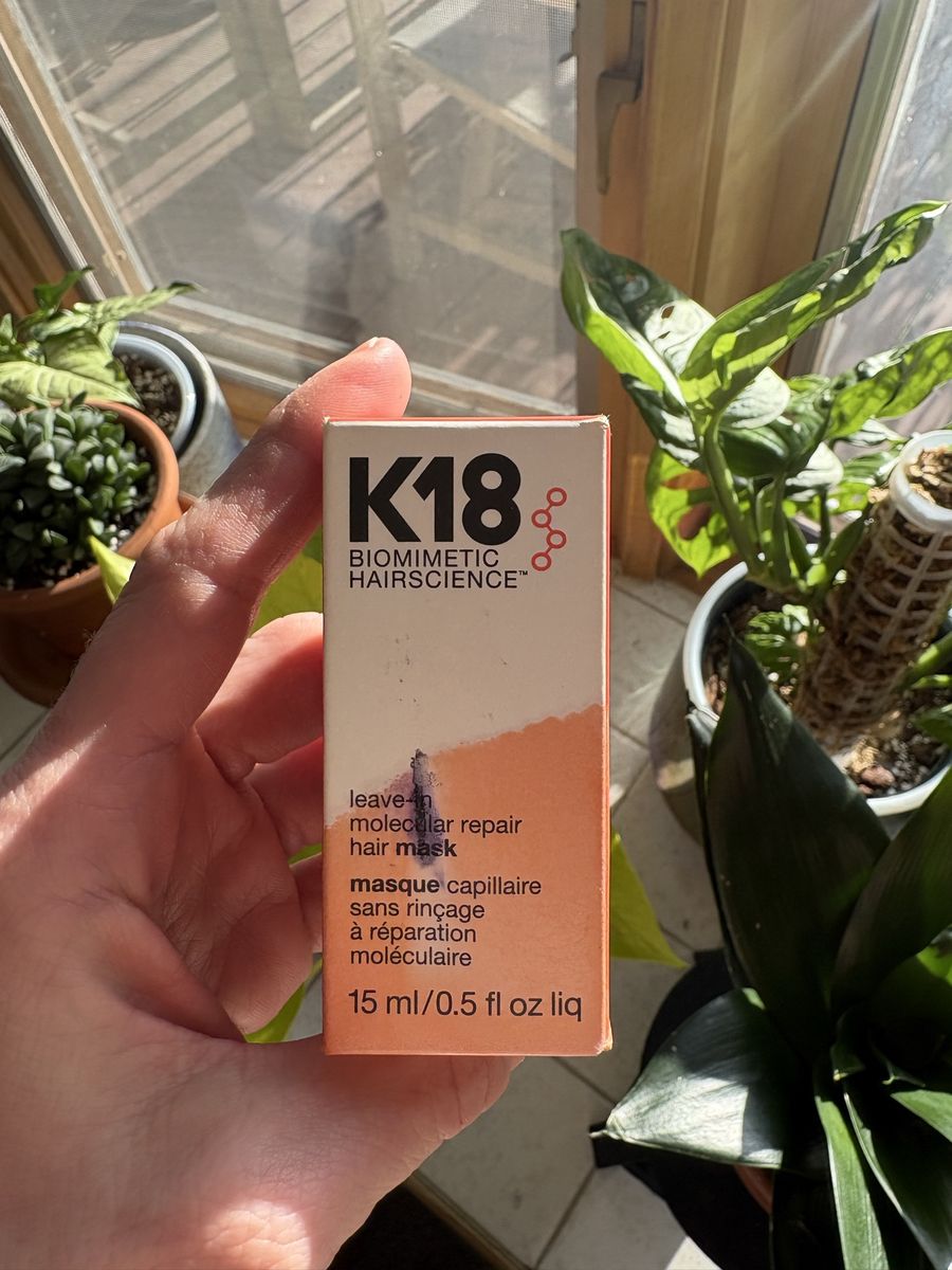 K18 Biomimetic Hairscience Leave-in Molecular Repair Hair Mask 15ml/0.5 fl oz