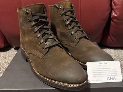 Thursday President boots mocha in a mens size 10/10.5D