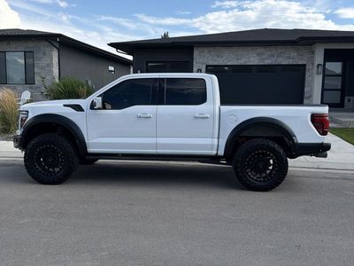 202R Ford F-150 Raptor - White, 37" Tires, Aftermarket Wheels - Excellent Condition