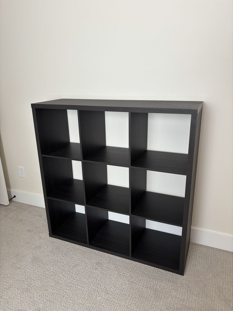 Black 9-Cube Target Storage Organizer Bookcase
