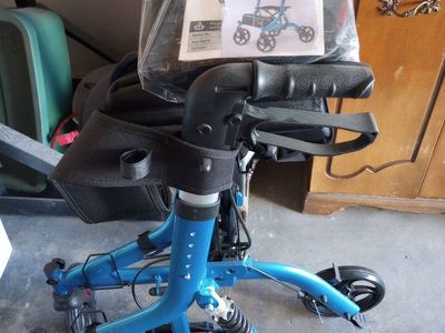 4-Wheel Mobility Aid with Manual