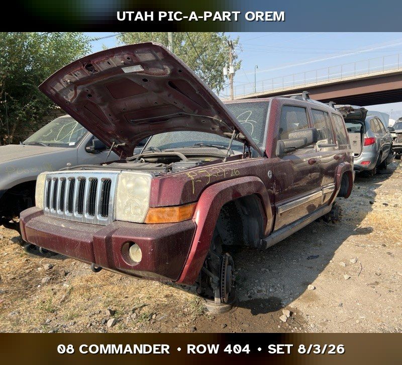 Just In! 2008 Jeep Commander Parts - UTPAP Orem