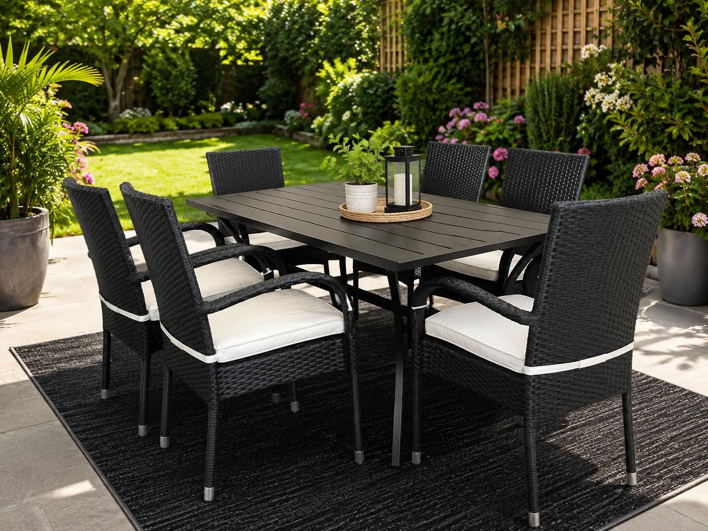 Brand New Outdoor/patio Dining Set with 6 Side Chairs
